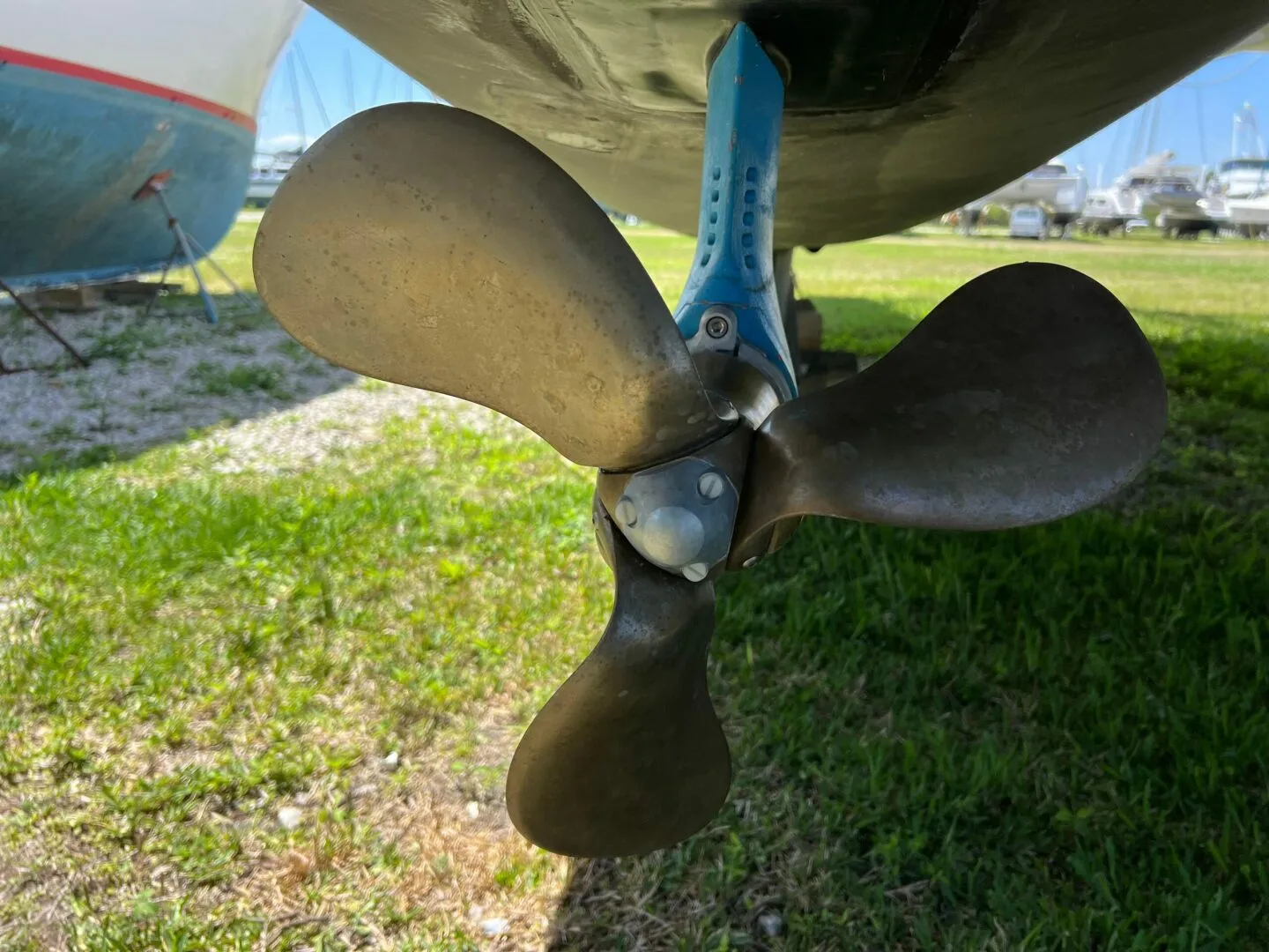 New Saildrives & Rebuilt Props (2025)